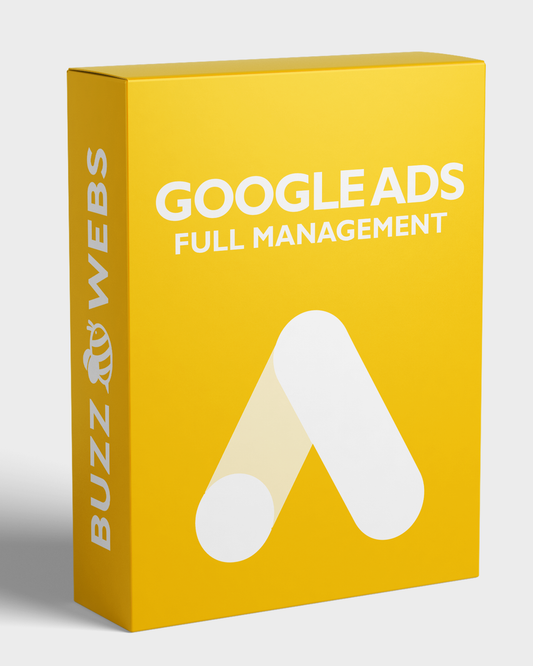 Google Ads FULL MANAGEMENT Buzz Webs