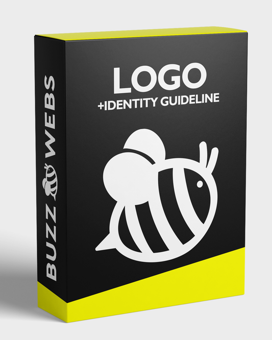Logo Identity guideline Buzz Webs